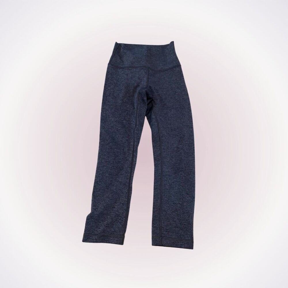 Lululemon Gray Cropped Workout Leggings | Sz 4
